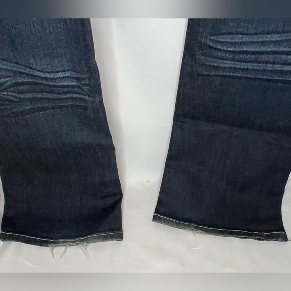 Way Jeans. Boot cut with bling & contrast stitching back pockets - Picture 6 of 8